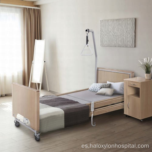 Cama de madera eléctrica cama para el hogar cama de enfermería